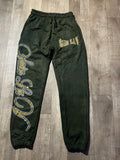 " NO PAIN " FLEECE BOTTOM GREEN